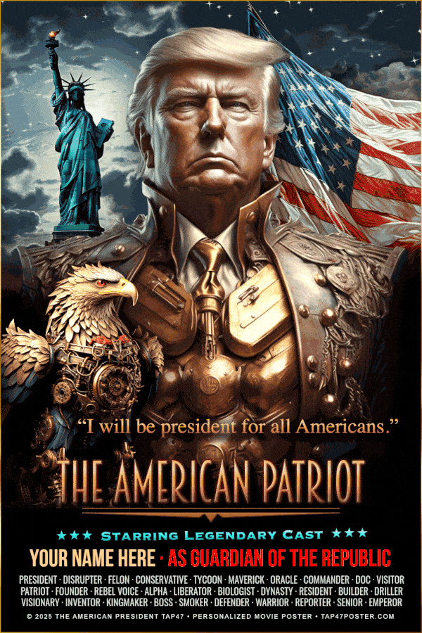 The American President TAP47 Personalized Poster
